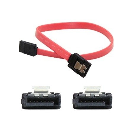 Add-On Addon 5 Pack Of 45.72Cm (18.00In) Sata Female To Female Red Cable SATAFF18IN-5PK